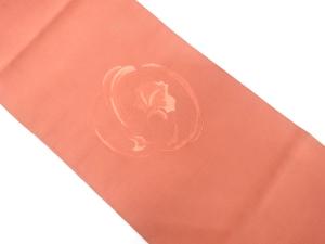 アンティーク　綴れ　花唐草模様織り出し名古屋帯（着用可）